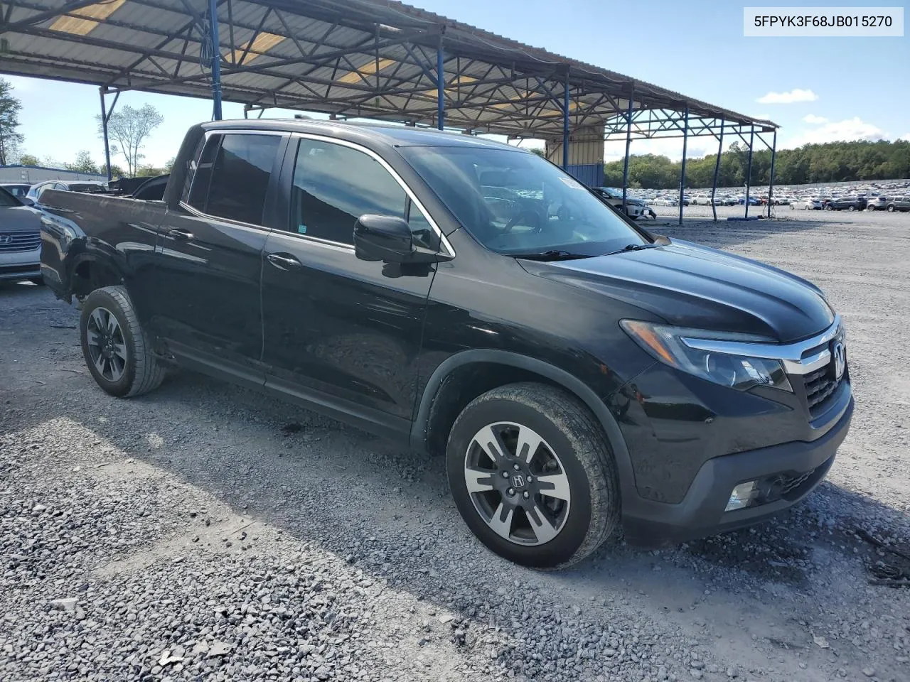 2018 Honda Ridgeline Rtl VIN: 5FPYK3F68JB015270 Lot: 73969394