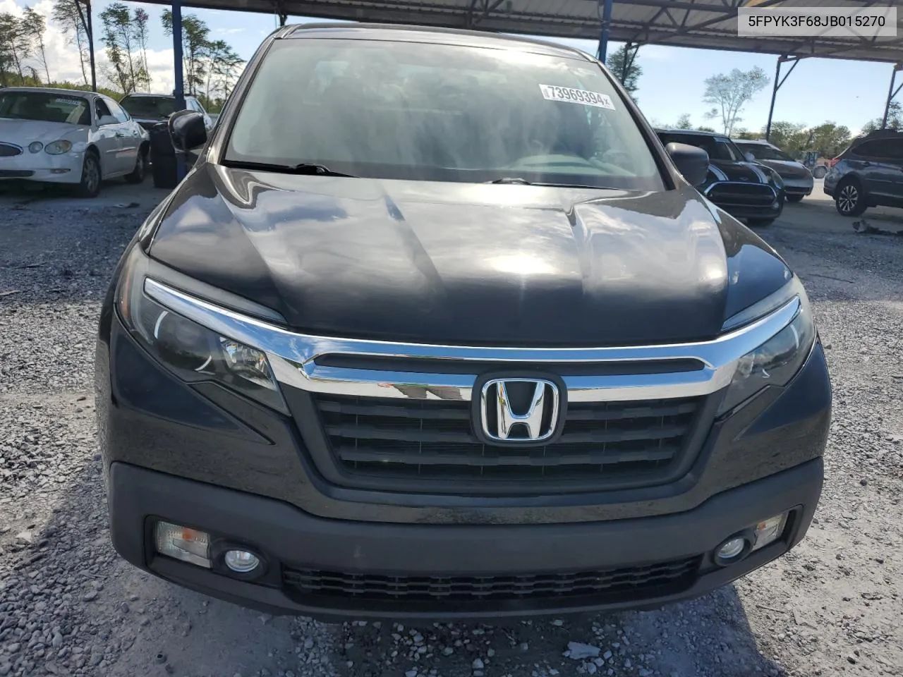 5FPYK3F68JB015270 2018 Honda Ridgeline Rtl