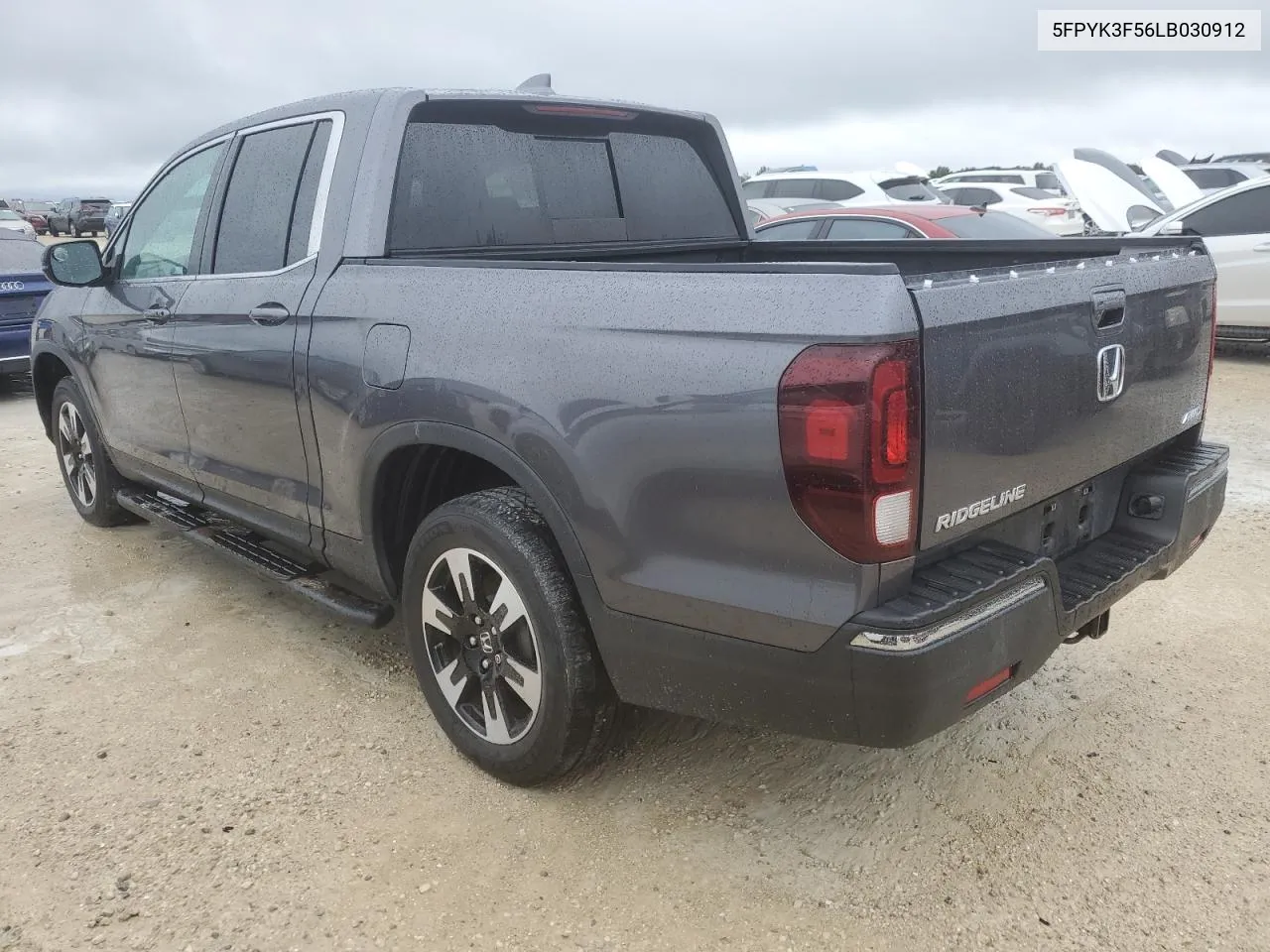 2018 Honda Ridgeline Rtl VIN: 5FPYK3F56LB030912 Lot: 74465884