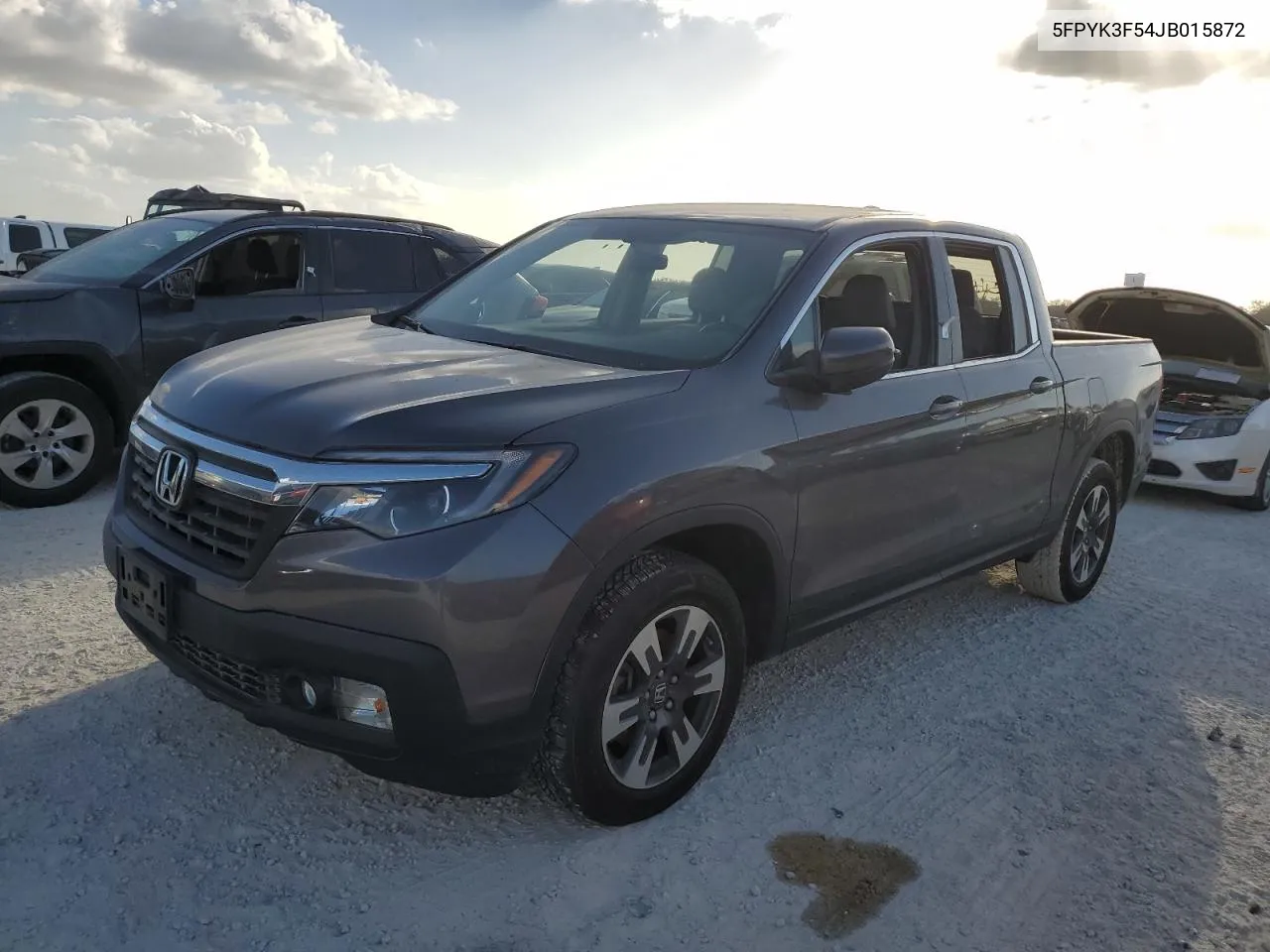 5FPYK3F54JB015872 2018 Honda Ridgeline Rtl