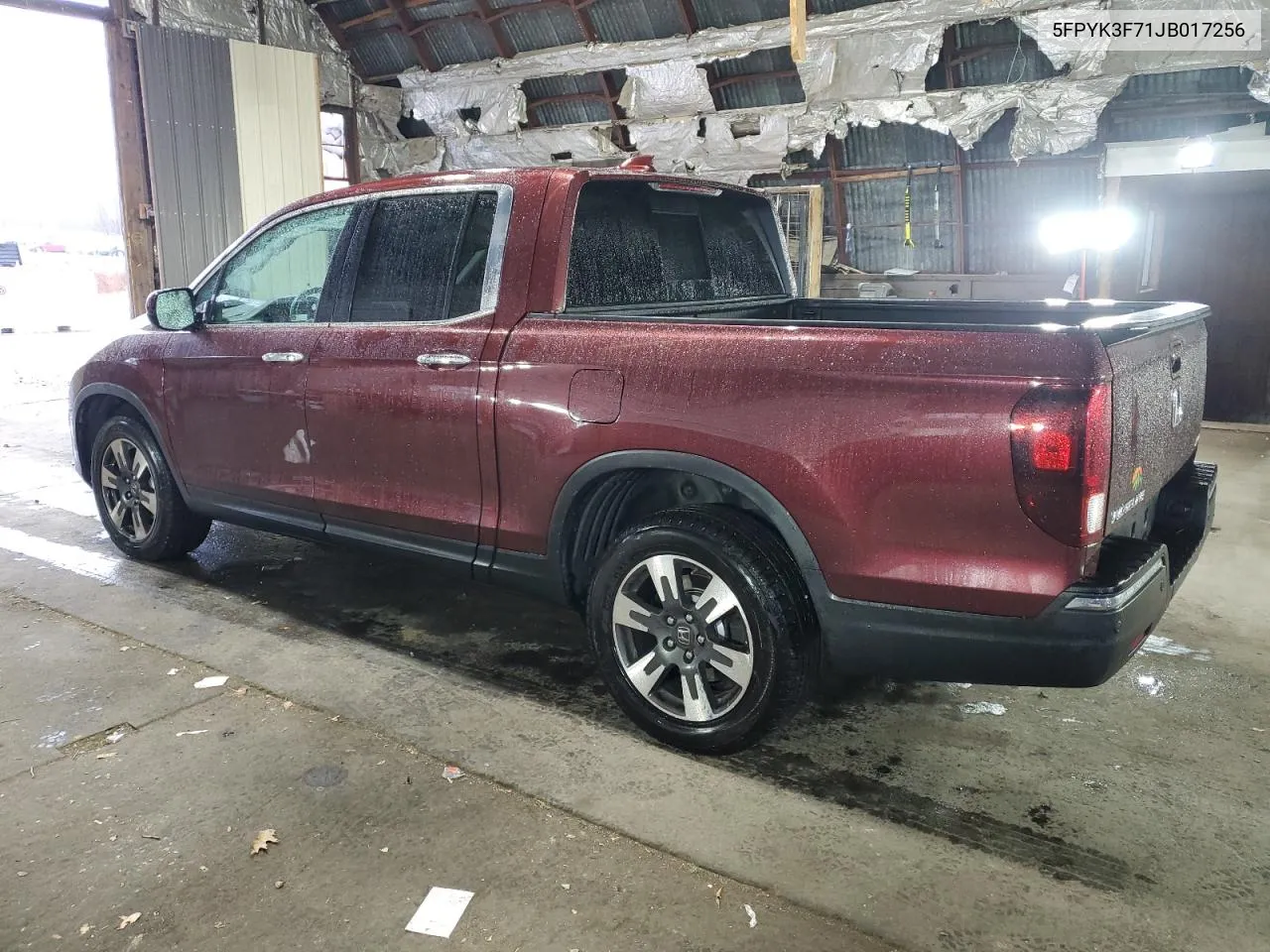 2018 Honda Ridgeline Rtl VIN: 5FPYK3F71JB017256 Lot: 81202274