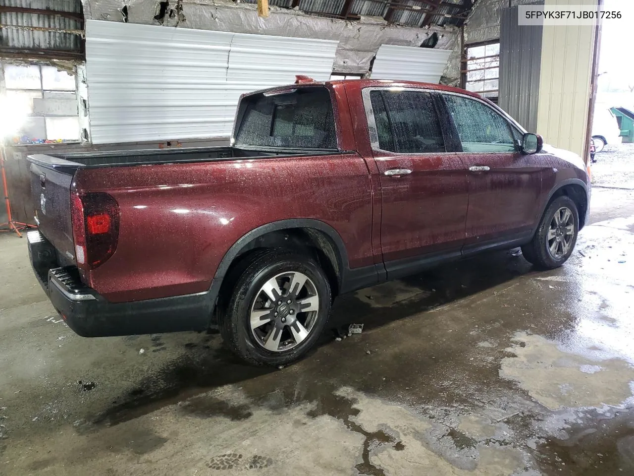 2018 Honda Ridgeline Rtl VIN: 5FPYK3F71JB017256 Lot: 81202274