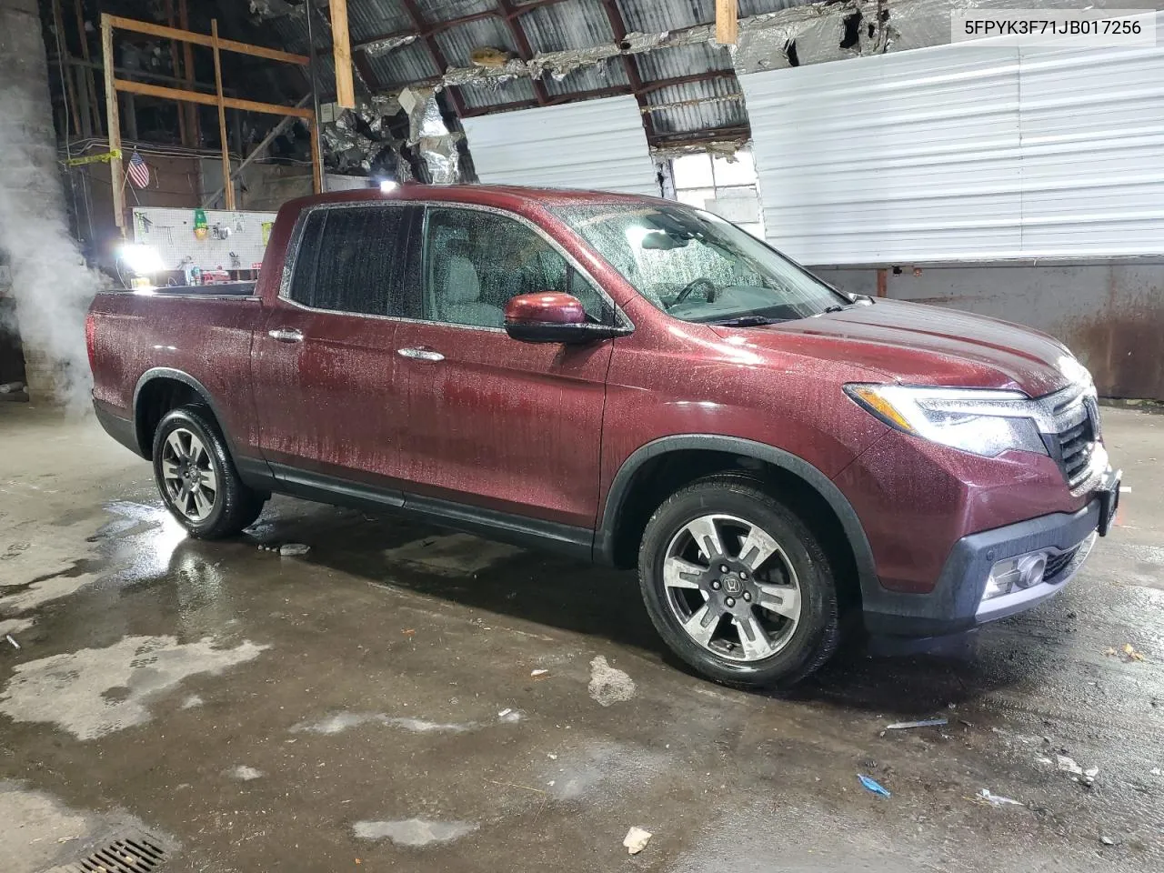 2018 Honda Ridgeline Rtl VIN: 5FPYK3F71JB017256 Lot: 81202274