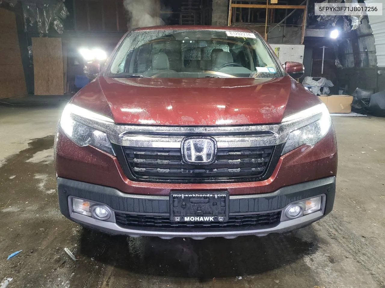 2018 Honda Ridgeline Rtl VIN: 5FPYK3F71JB017256 Lot: 81202274