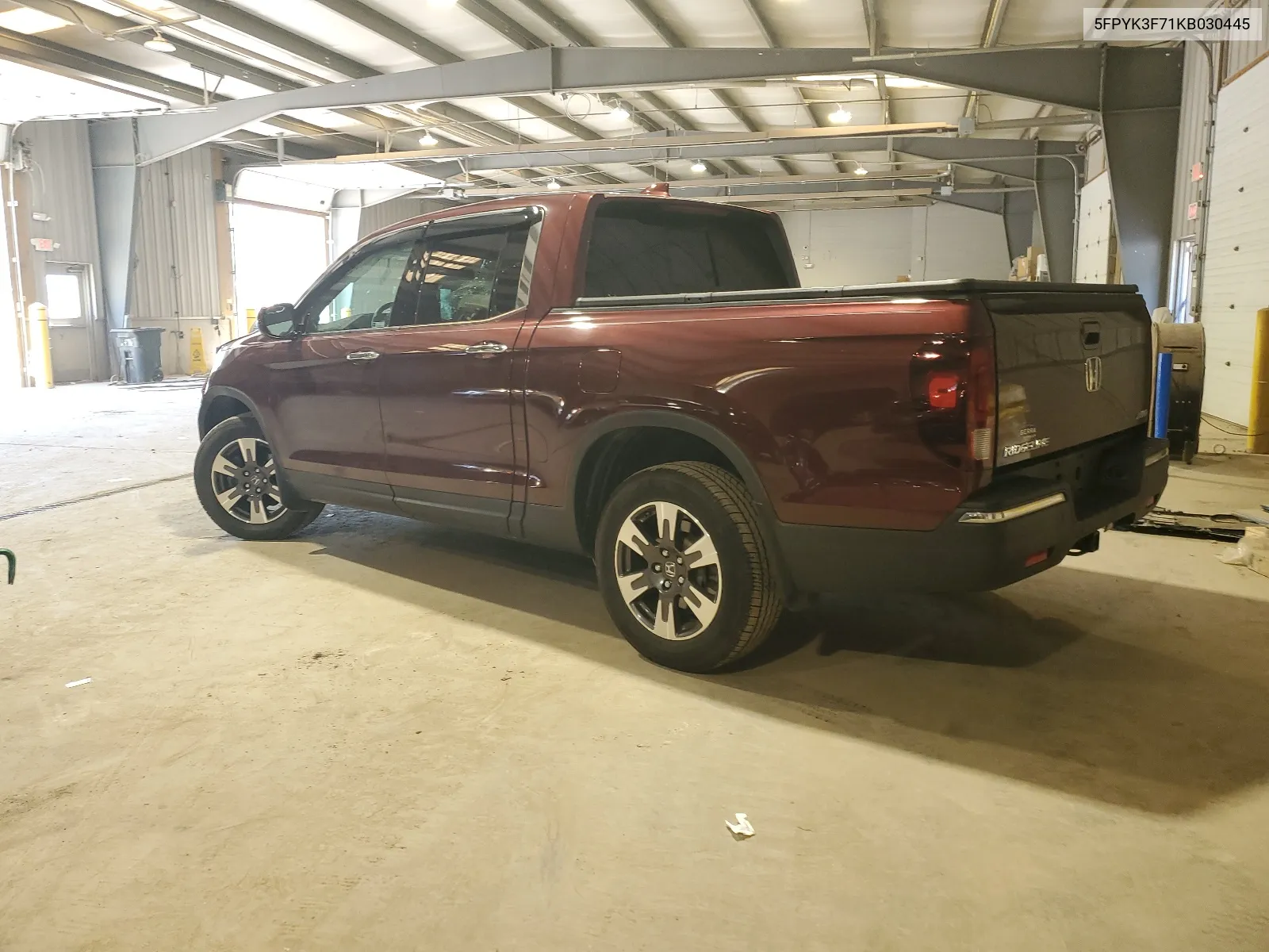 2019 Honda Ridgeline Rtl VIN: 5FPYK3F71KB030445 Lot: 60240424