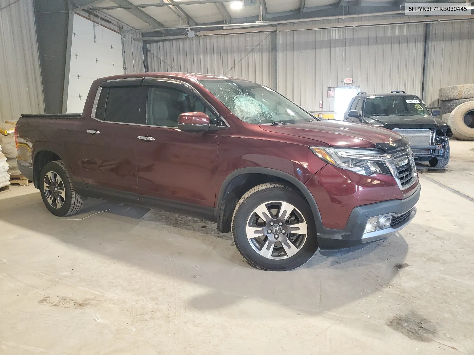 5FPYK3F71KB030445 2019 Honda Ridgeline Rtl