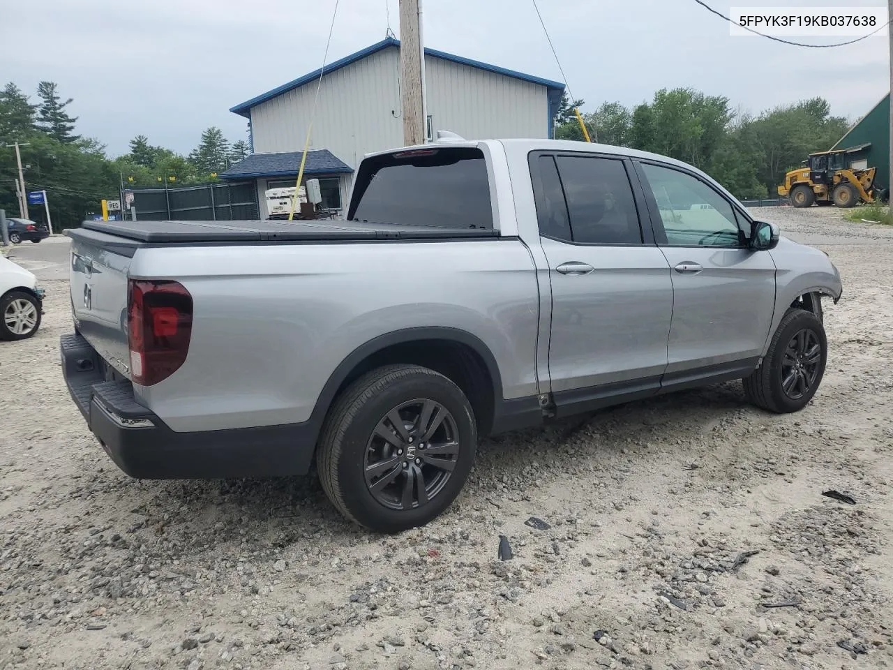 5FPYK3F19KB037638 2019 Honda Ridgeline Sport