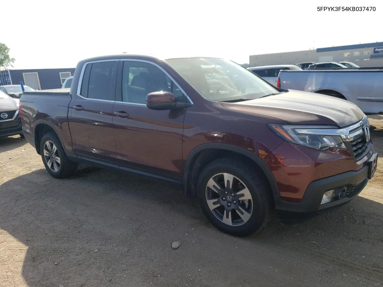 2019 Honda Ridgeline Rtl VIN: 5FPYK3F54KB037470 Lot: 71956884