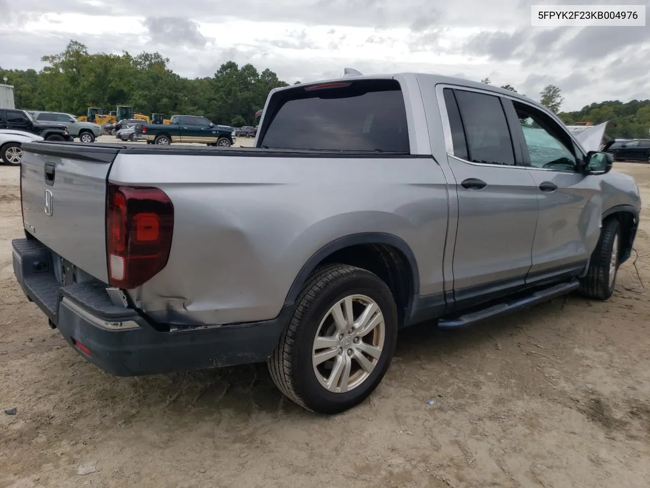 2019 Honda Ridgeline Rt VIN: 5FPYK2F23KB004976 Lot: 73459084