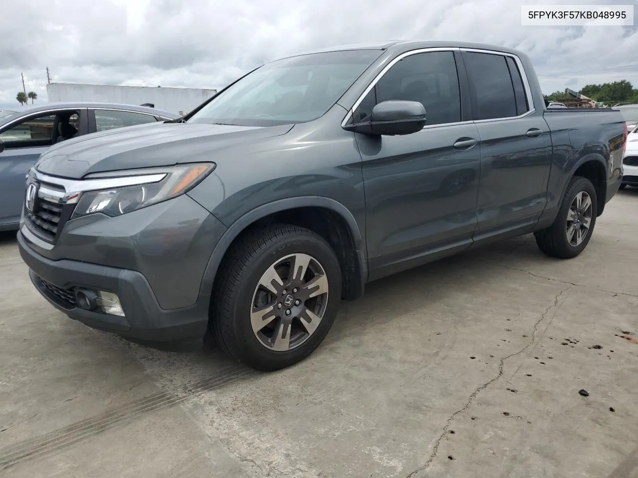 2019 Honda Ridgeline Rtl VIN: 5FPYK3F57KB048995 Lot: 74678384