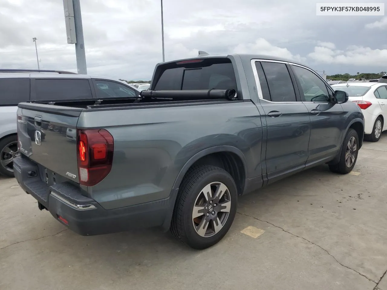 2019 Honda Ridgeline Rtl VIN: 5FPYK3F57KB048995 Lot: 74678384