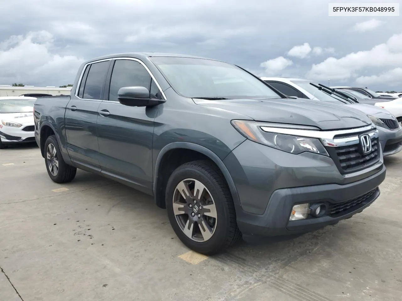 2019 Honda Ridgeline Rtl VIN: 5FPYK3F57KB048995 Lot: 74678384