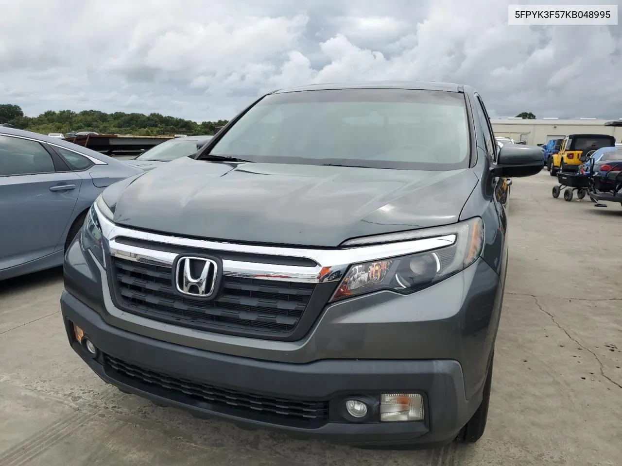 2019 Honda Ridgeline Rtl VIN: 5FPYK3F57KB048995 Lot: 74678384