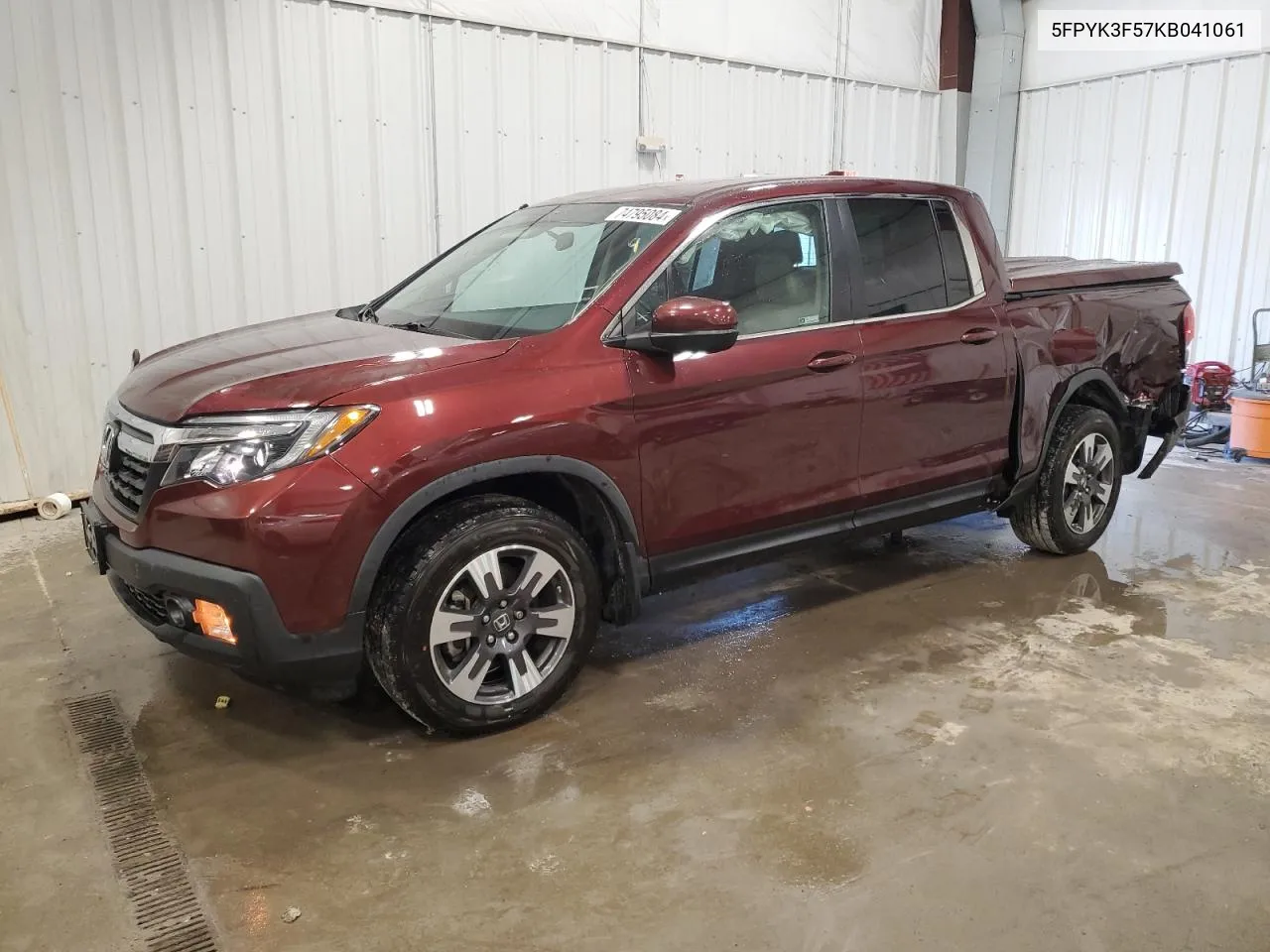 5FPYK3F57KB041061 2019 Honda Ridgeline Rtl