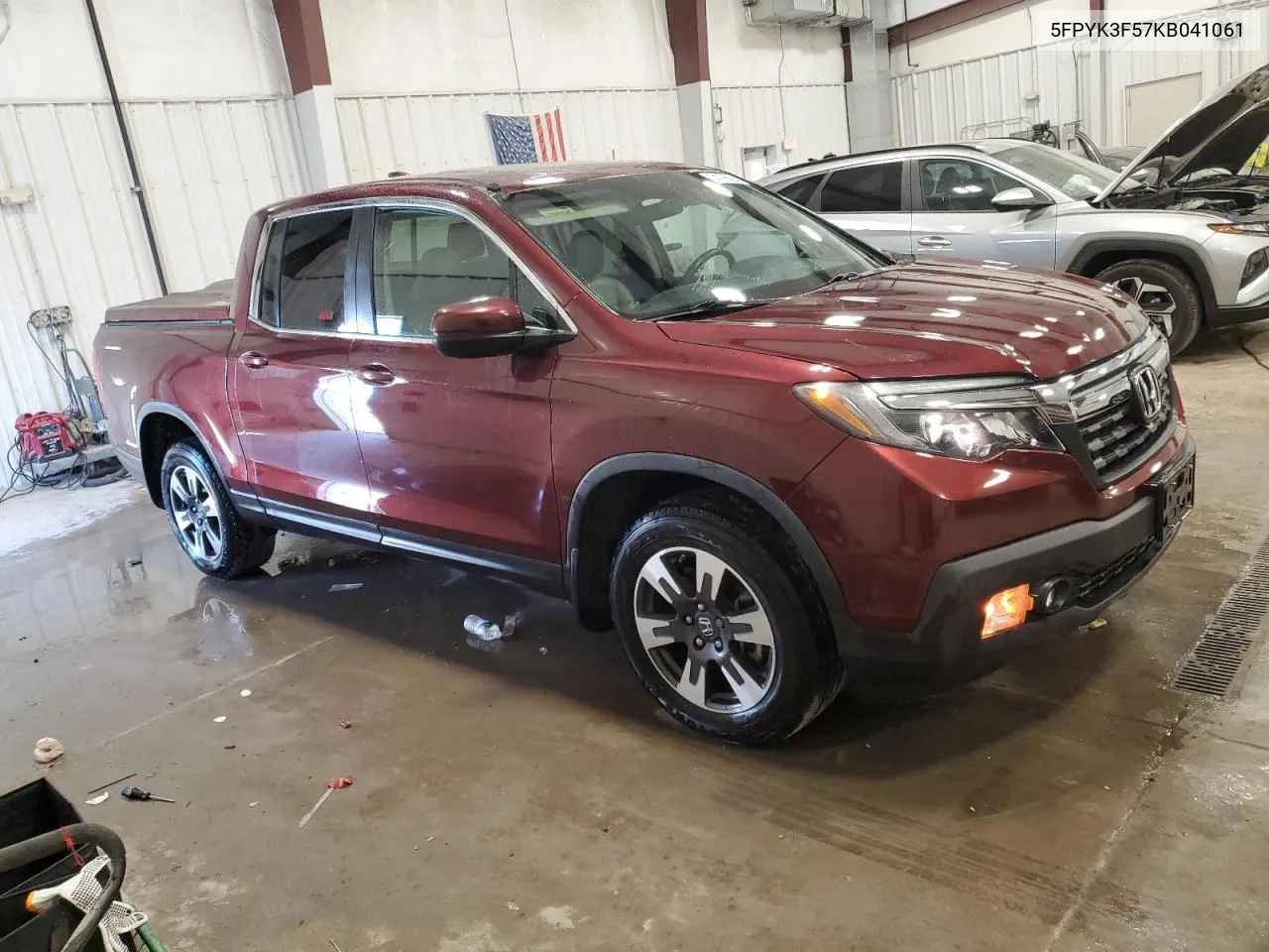 2019 Honda Ridgeline Rtl VIN: 5FPYK3F57KB041061 Lot: 74795084