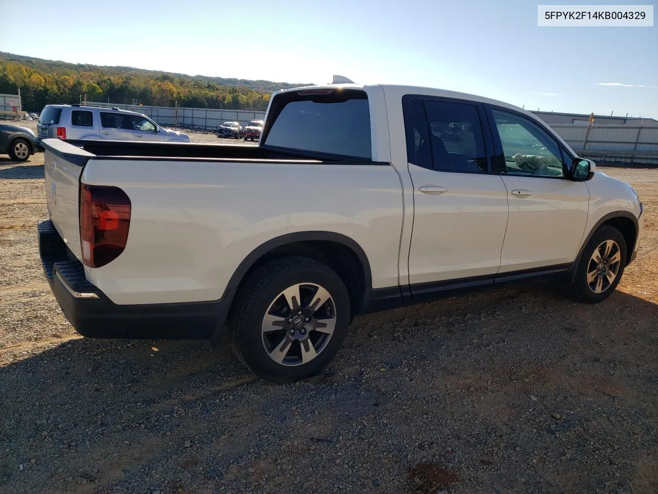 2019 Honda Ridgeline Sport VIN: 5FPYK2F14KB004329 Lot: 76247454