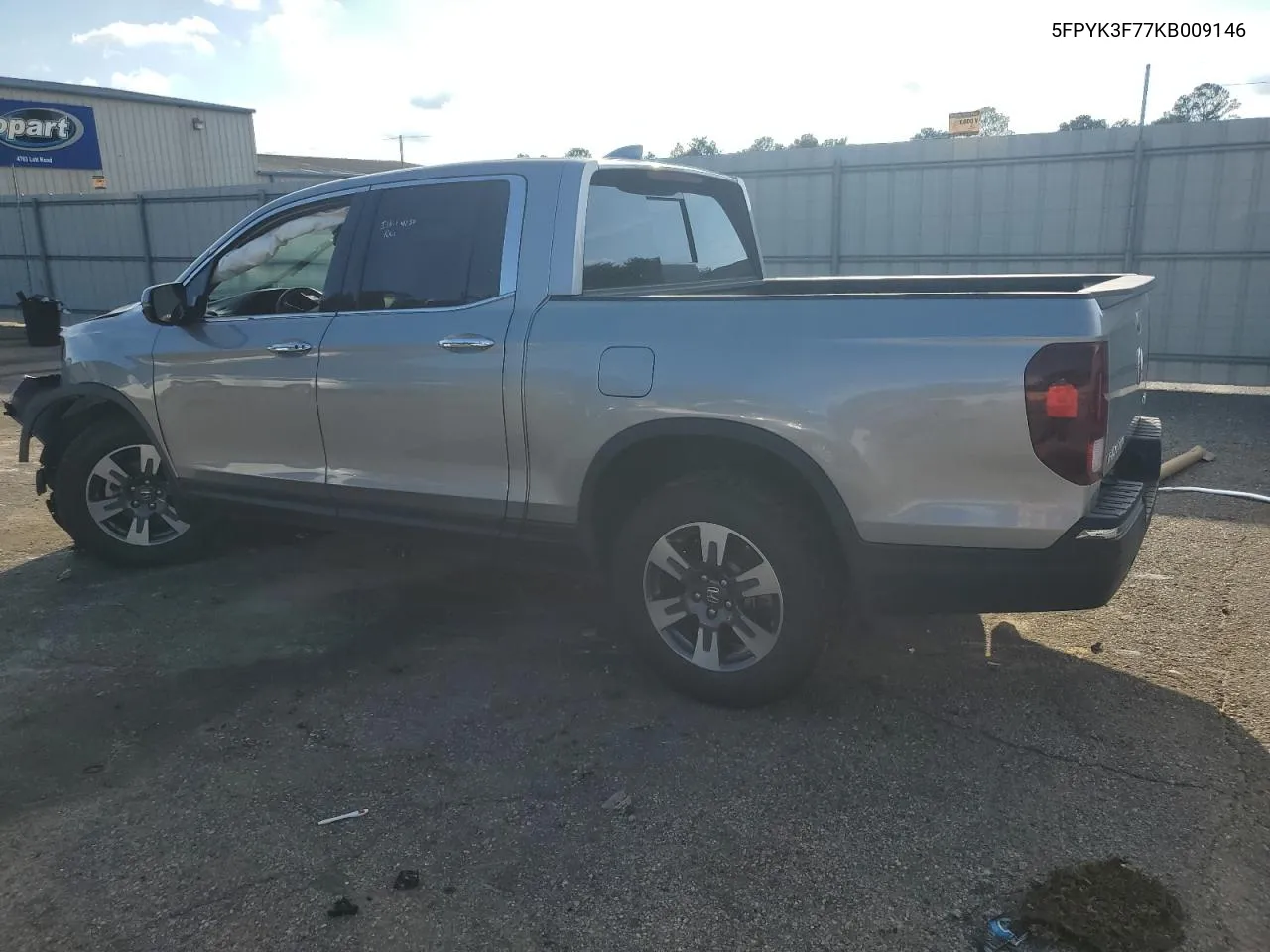 5FPYK3F77KB009146 2019 Honda Ridgeline Rtl