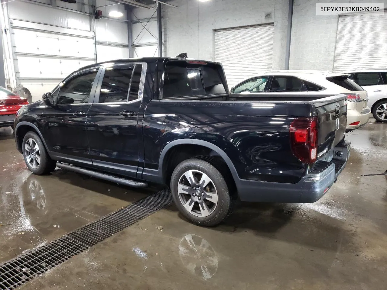 2019 Honda Ridgeline Rtl VIN: 5FPYK3F53KB049402 Lot: 76476364