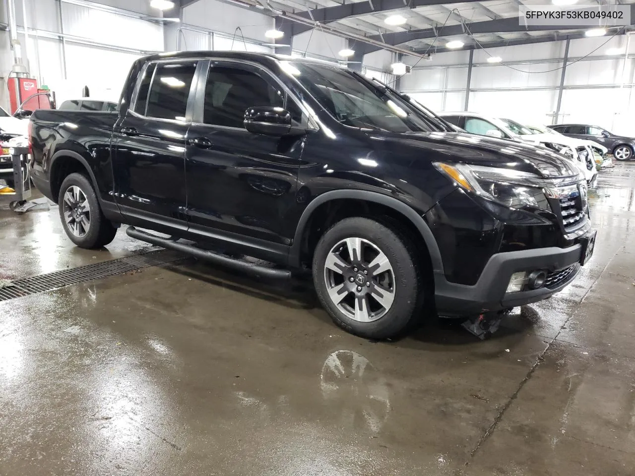 2019 Honda Ridgeline Rtl VIN: 5FPYK3F53KB049402 Lot: 76476364