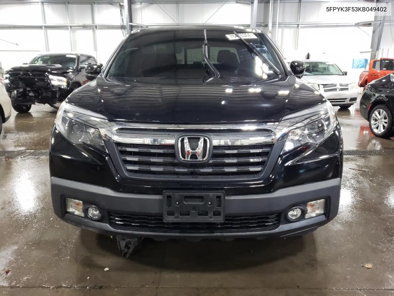 2019 Honda Ridgeline Rtl VIN: 5FPYK3F53KB049402 Lot: 76476364