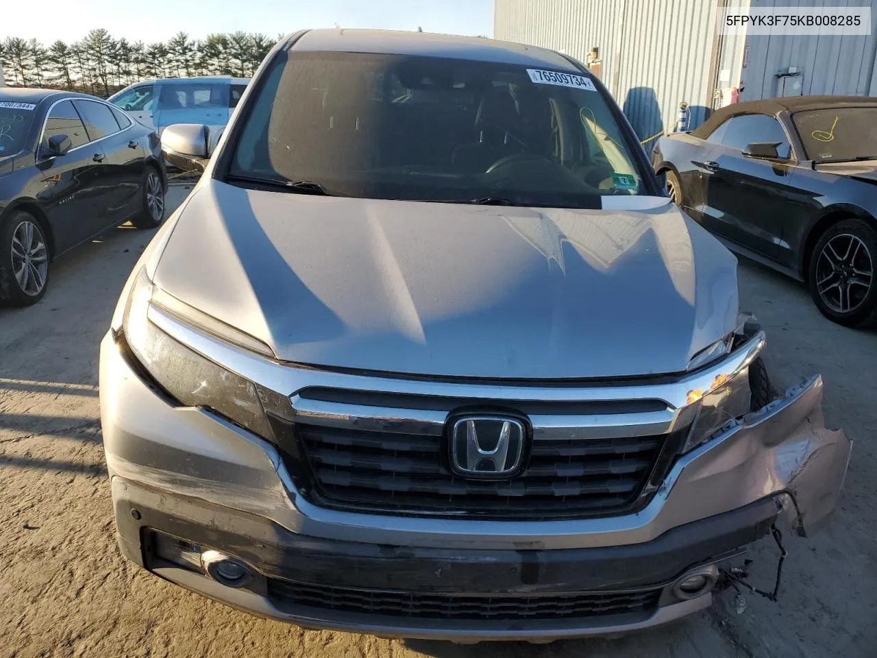 5FPYK3F75KB008285 2019 Honda Ridgeline Rtl