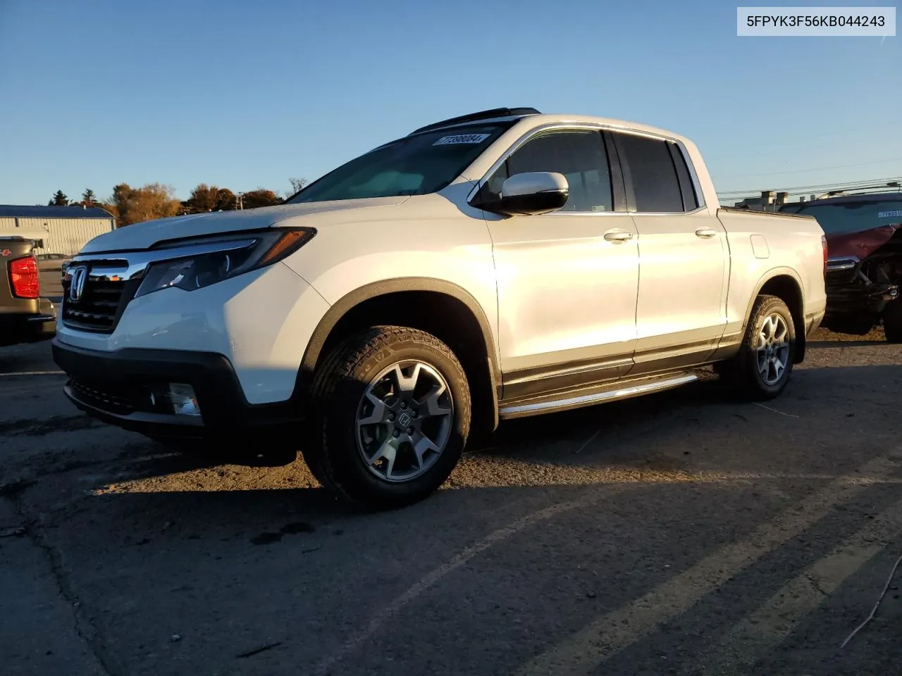 2019 Honda Ridgeline Rtl VIN: 5FPYK3F56KB044243 Lot: 77398084