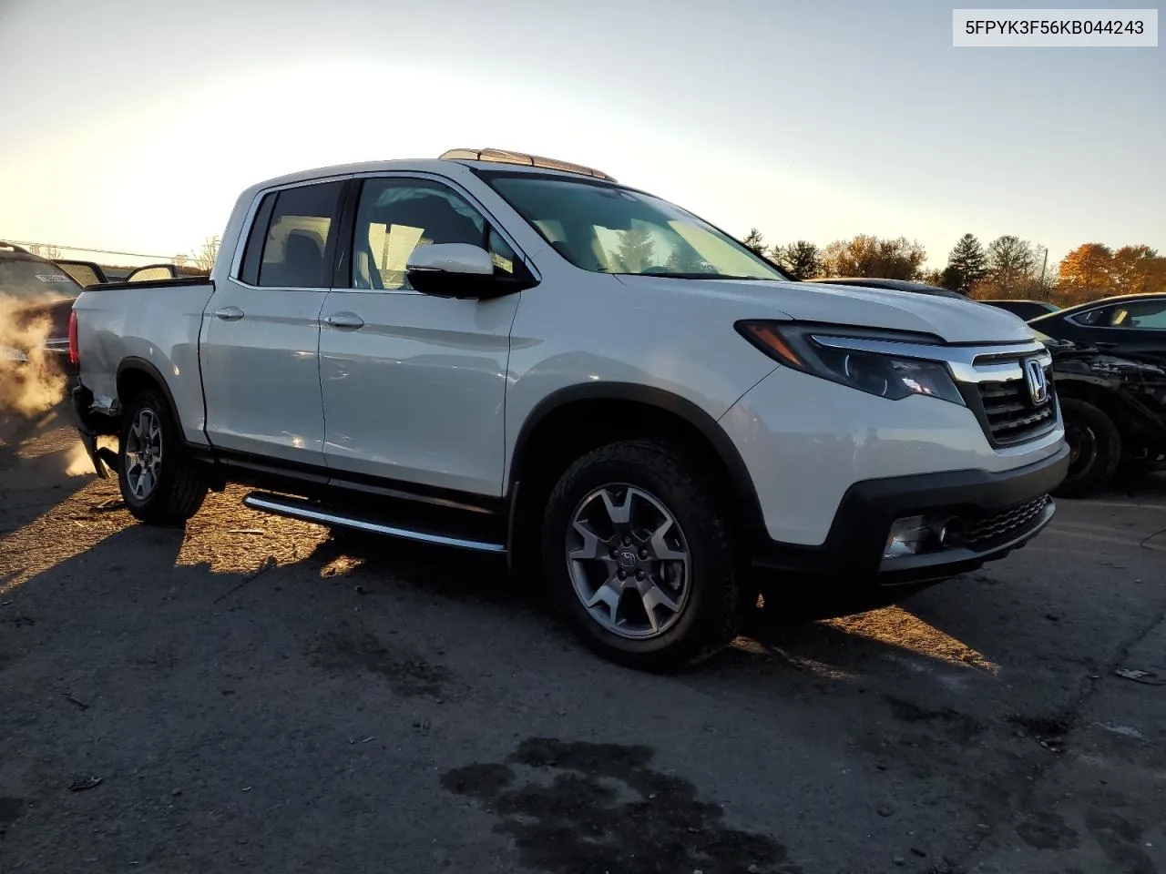 2019 Honda Ridgeline Rtl VIN: 5FPYK3F56KB044243 Lot: 77398084