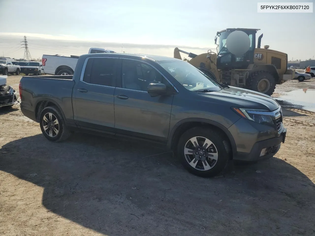 2019 Honda Ridgeline Rtl VIN: 5FPYK2F6XKB007120 Lot: 78928264