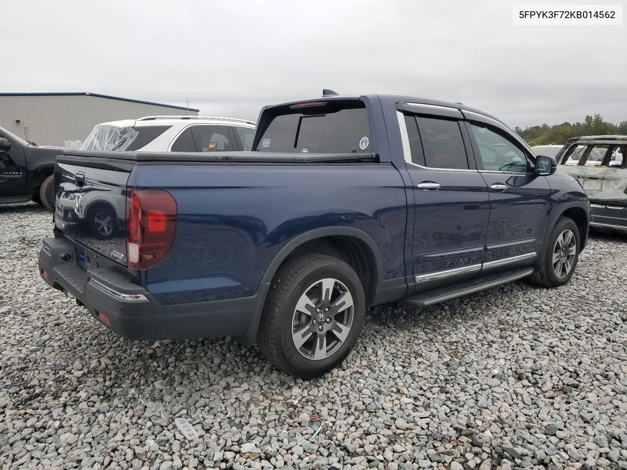 2019 Honda Ridgeline Rtl VIN: 5FPYK3F72KB014562 Lot: 79615654