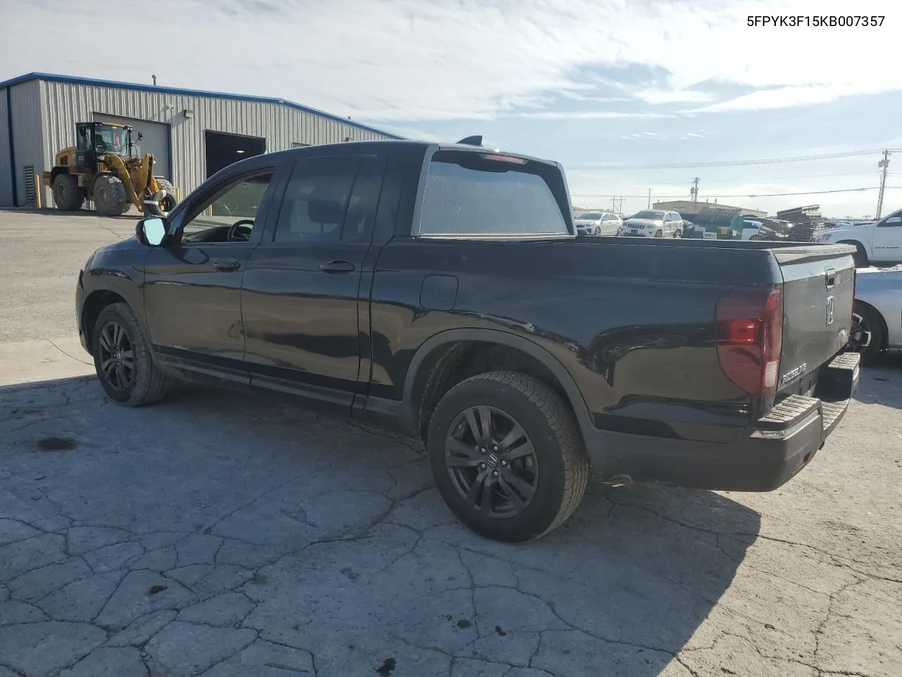 2019 Honda Ridgeline Sport VIN: 5FPYK3F15KB007357 Lot: 81091454