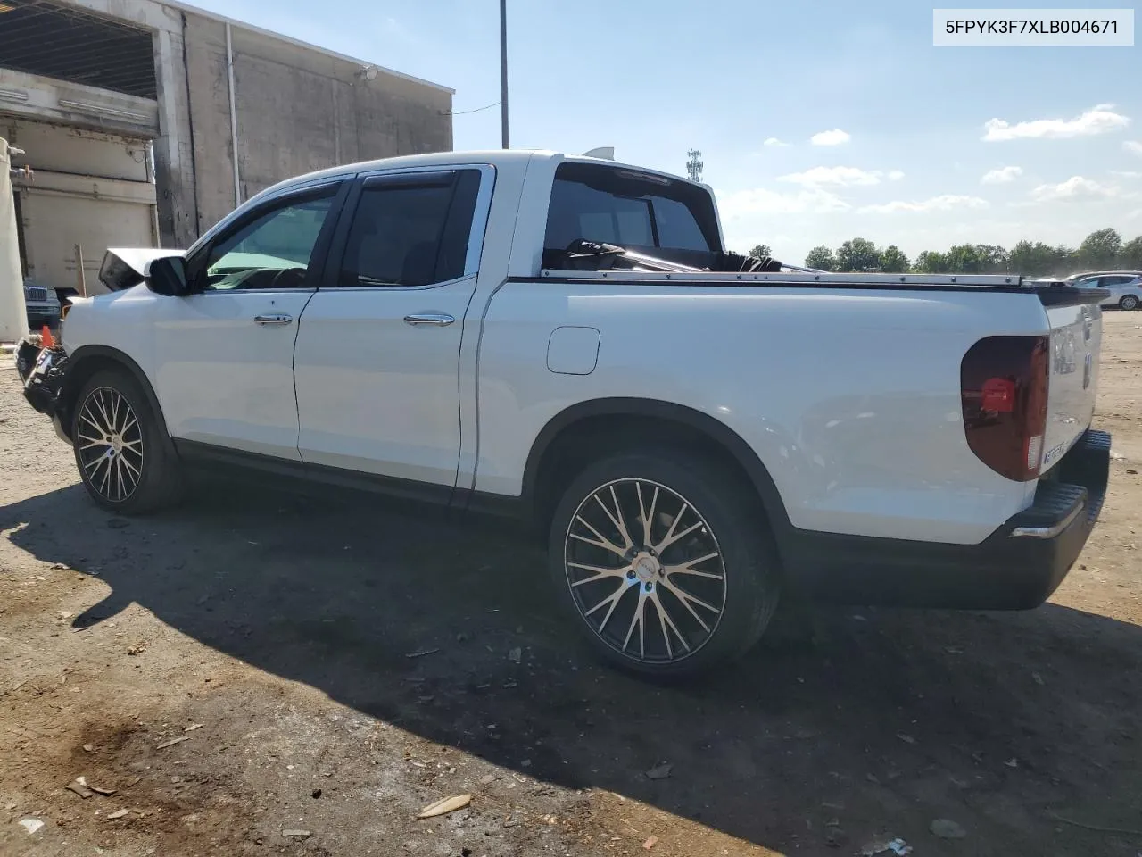 2020 Honda Ridgeline Rtl VIN: 5FPYK3F7XLB004671 Lot: 60206614