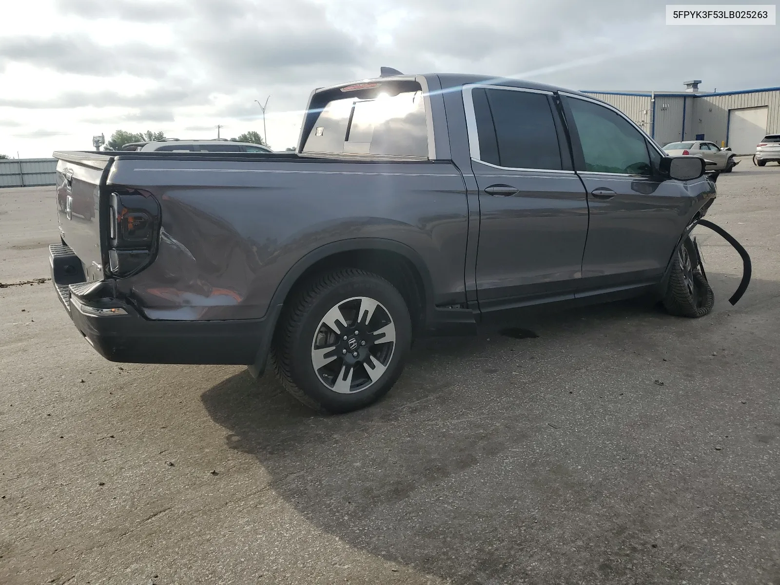 2020 Honda Ridgeline Rtl VIN: 5FPYK3F53LB025263 Lot: 63322664