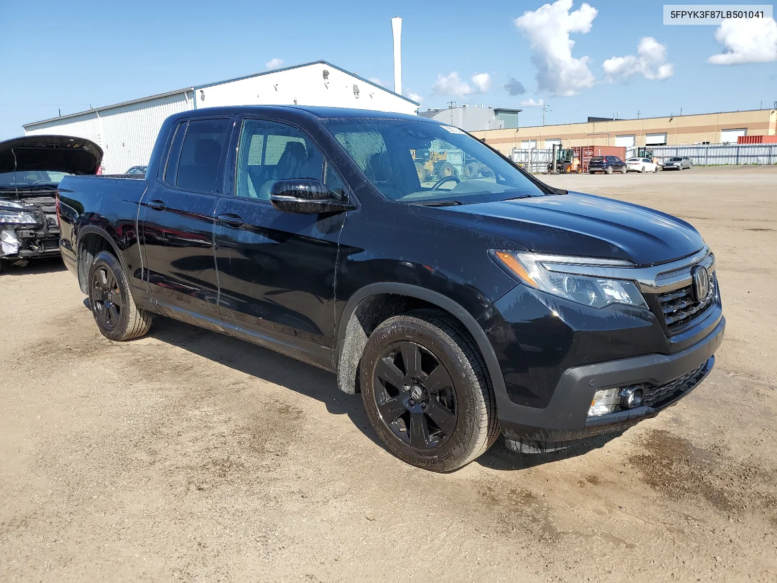 2020 Honda Ridgeline Black Edition VIN: 5FPYK3F87LB501041 Lot: 63821844