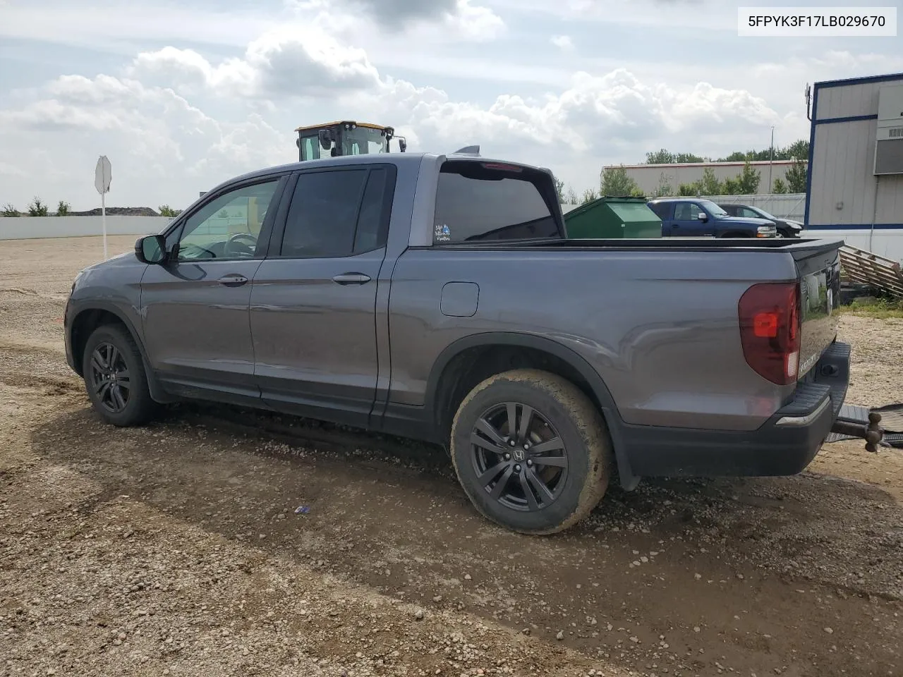 2020 Honda Ridgeline Sport VIN: 5FPYK3F17LB029670 Lot: 67676614