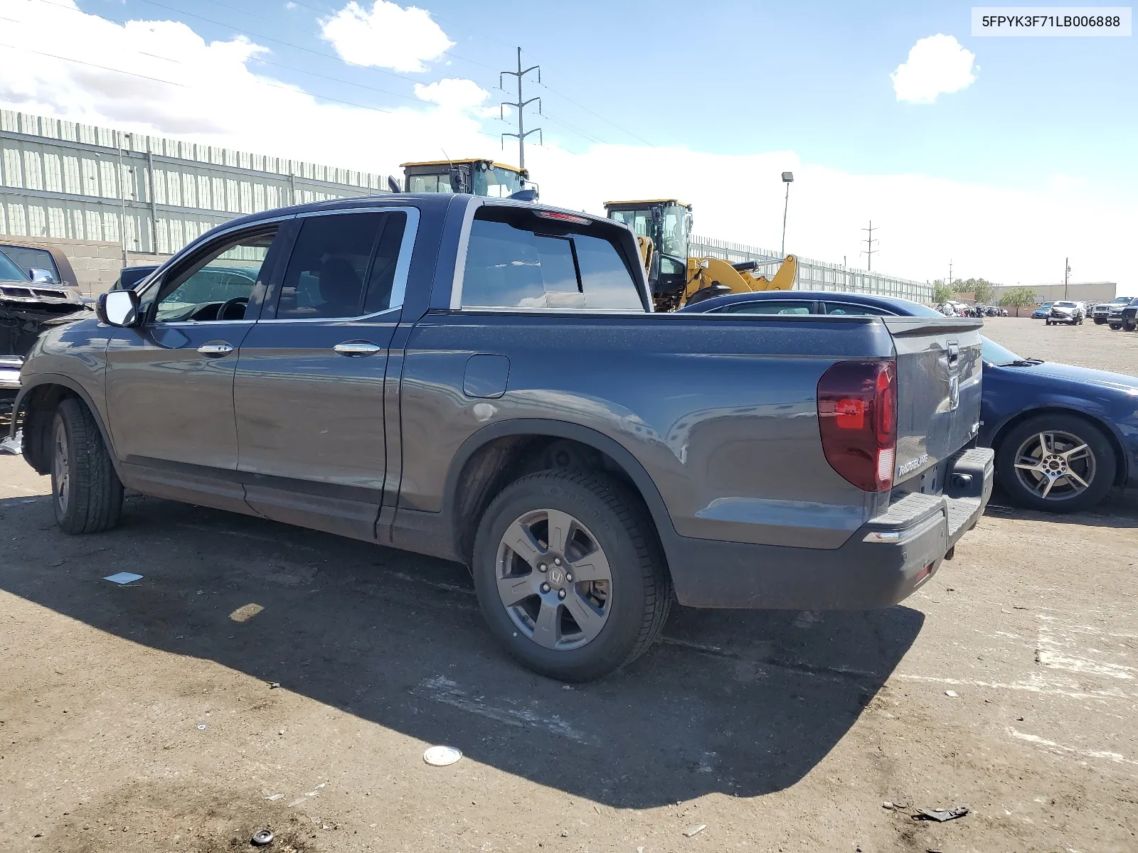 5FPYK3F71LB006888 2020 Honda Ridgeline Rtl