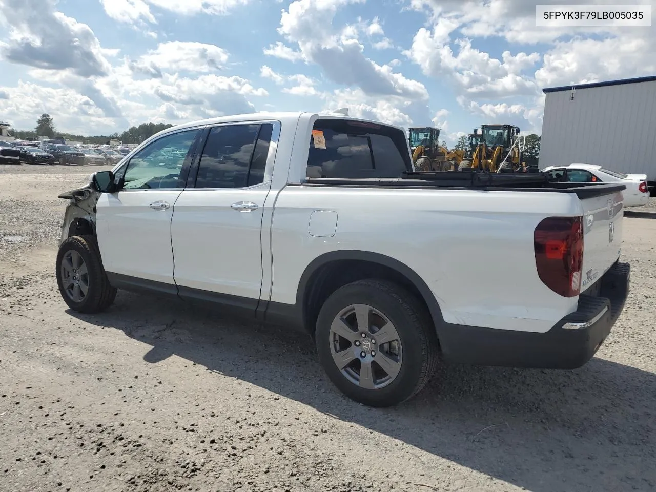 2020 Honda Ridgeline Rtl VIN: 5FPYK3F79LB005035 Lot: 69207774