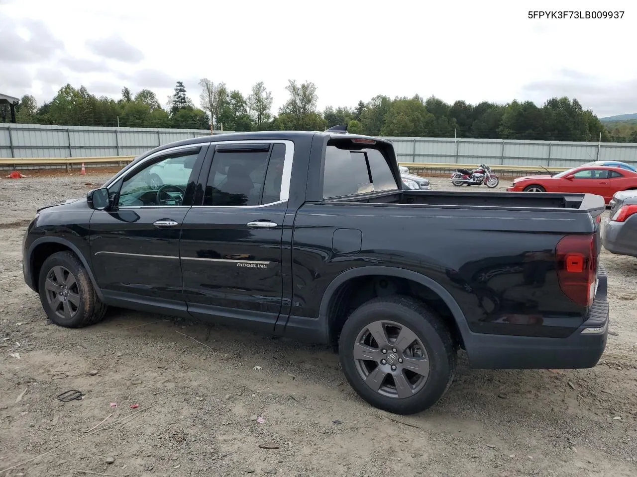 2020 Honda Ridgeline Rtl VIN: 5FPYK3F73LB009937 Lot: 70411564