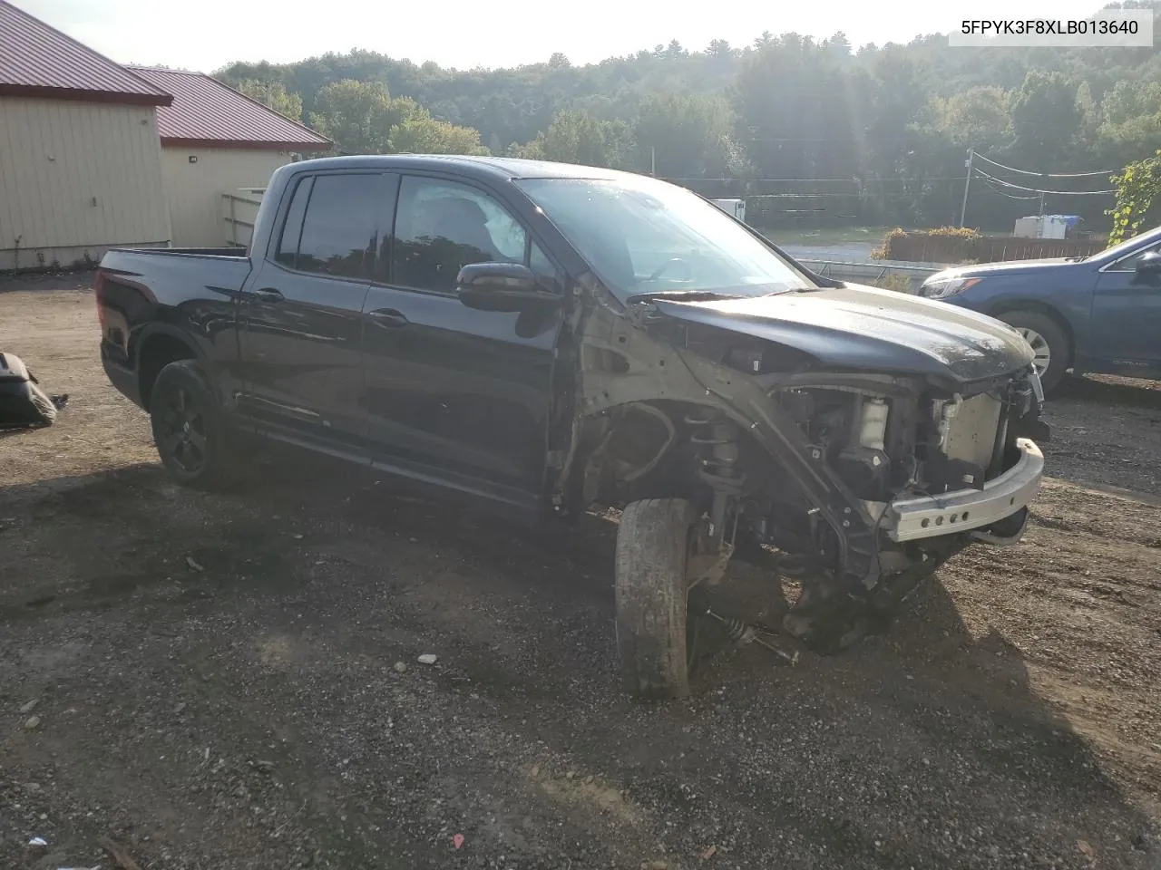 2020 Honda Ridgeline Black Edition VIN: 5FPYK3F8XLB013640 Lot: 71377034