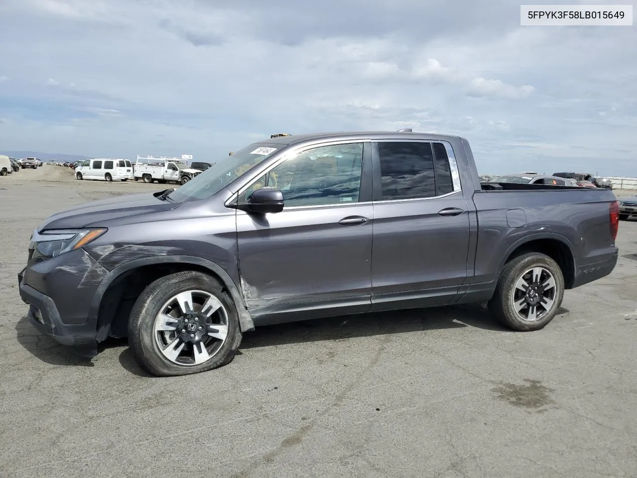 5FPYK3F58LB015649 2020 Honda Ridgeline Rtl