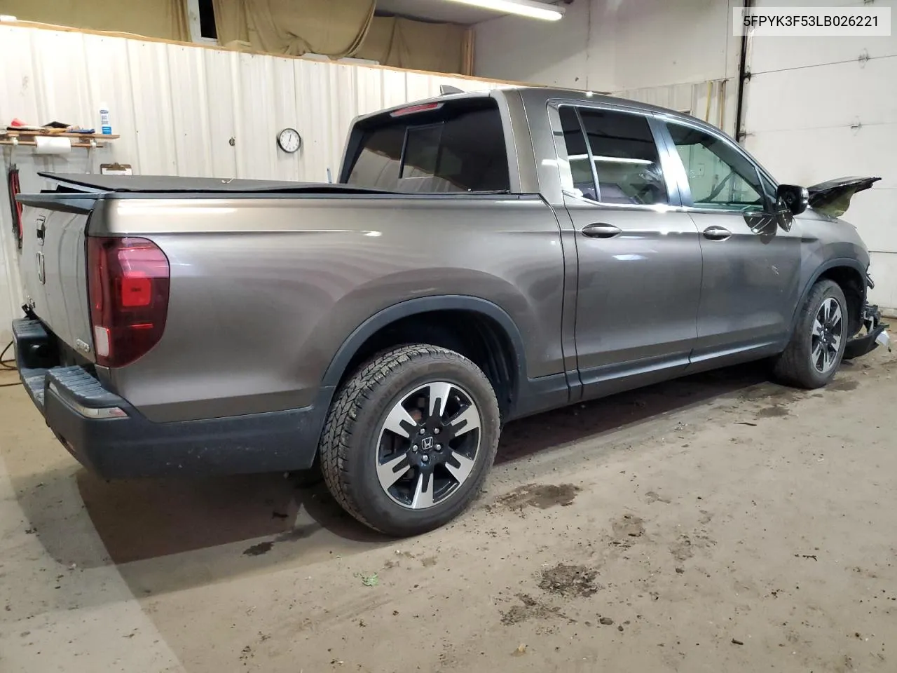 2020 Honda Ridgeline Rtl VIN: 5FPYK3F53LB026221 Lot: 75940934