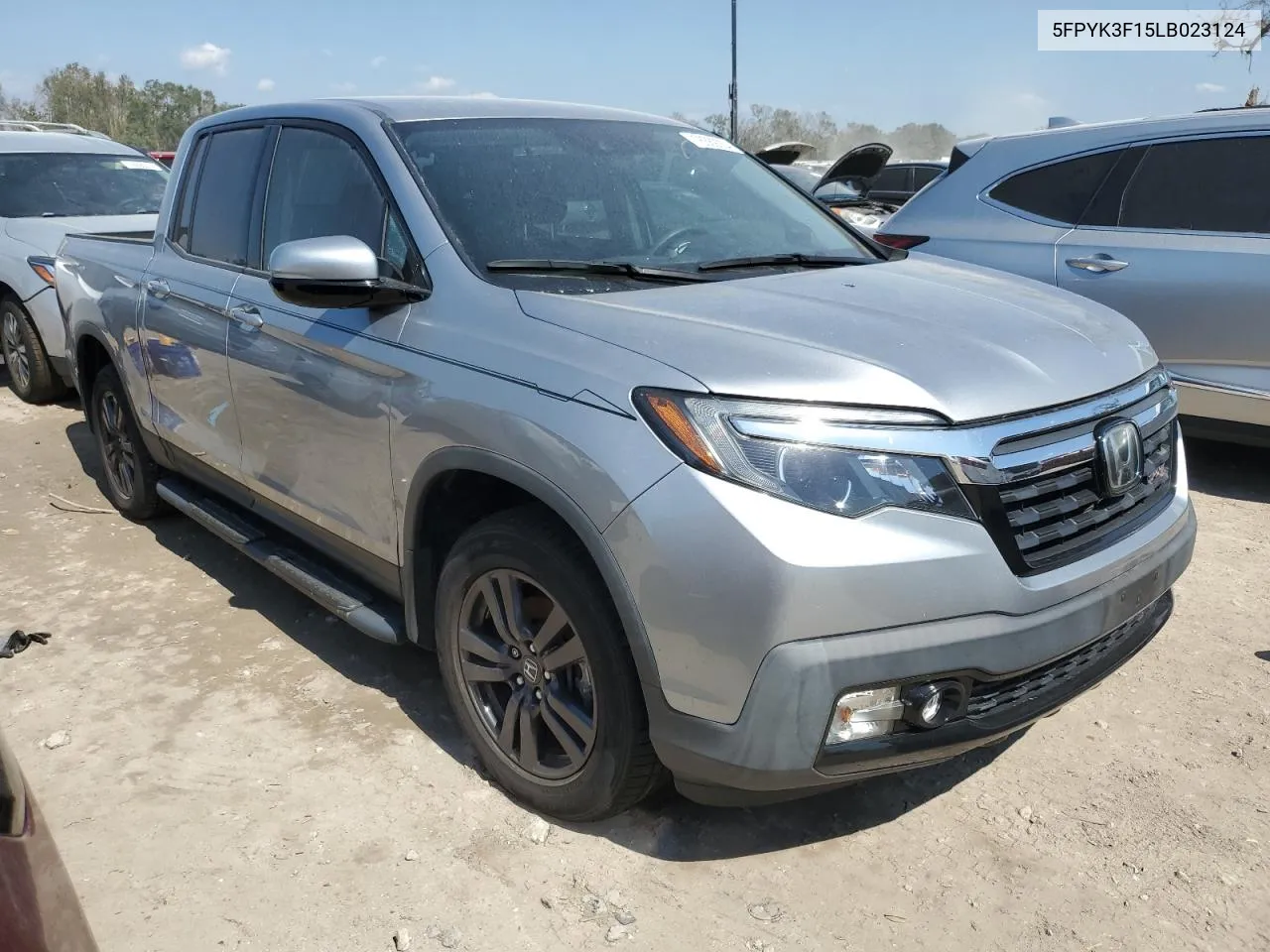 2020 Honda Ridgeline Sport VIN: 5FPYK3F15LB023124 Lot: 76369254