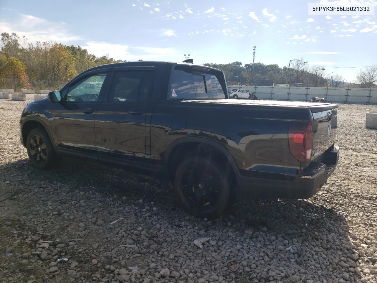 2020 Honda Ridgeline Black Edition VIN: 5FPYK3F86LB021332 Lot: 76822804