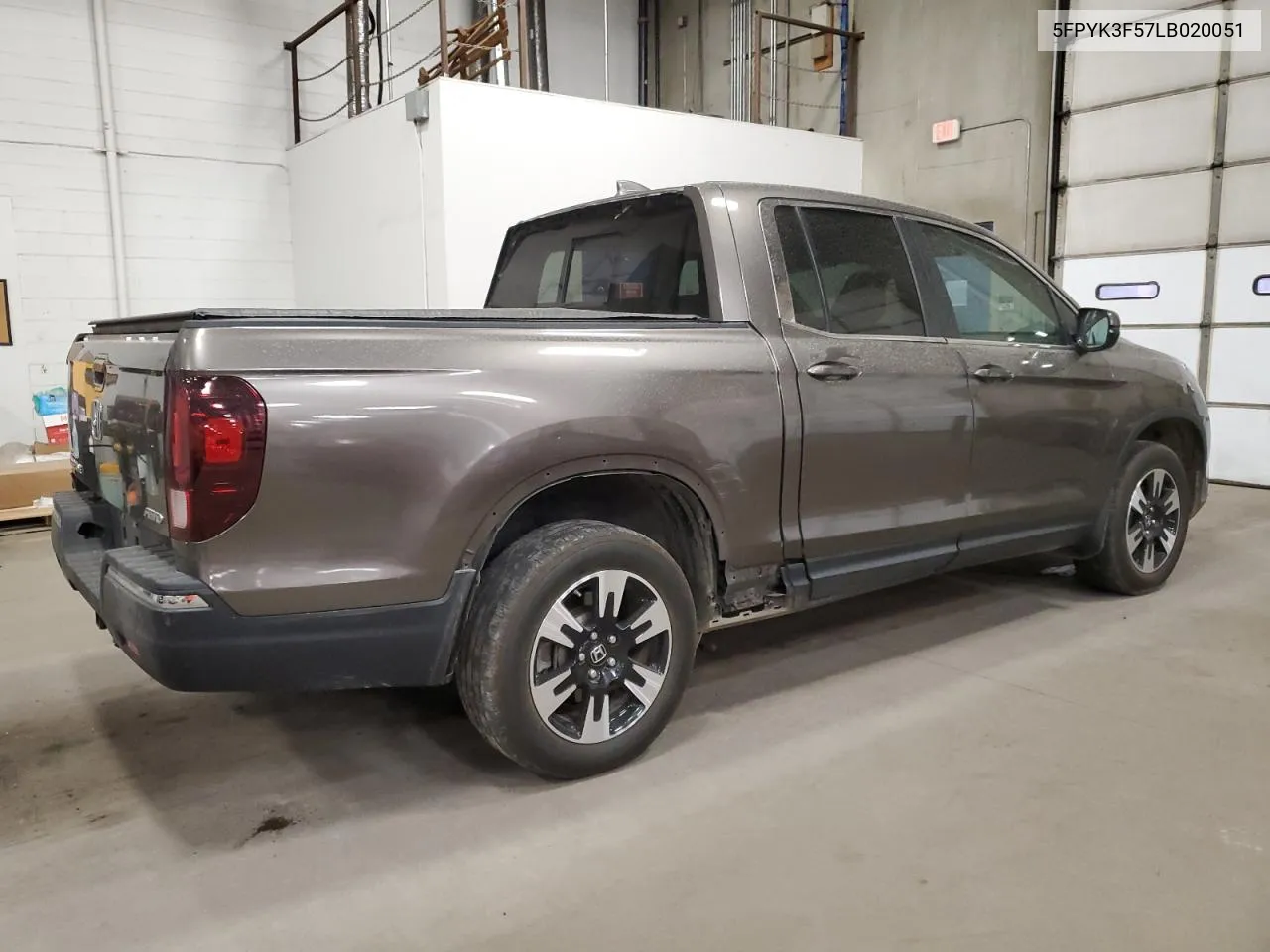 2020 Honda Ridgeline Rtl VIN: 5FPYK3F57LB020051 Lot: 76939834