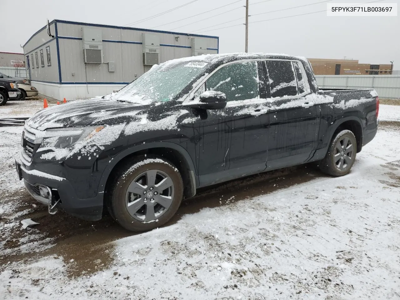 2020 Honda Ridgeline Rtl VIN: 5FPYK3F71LB003697 Lot: 78546944