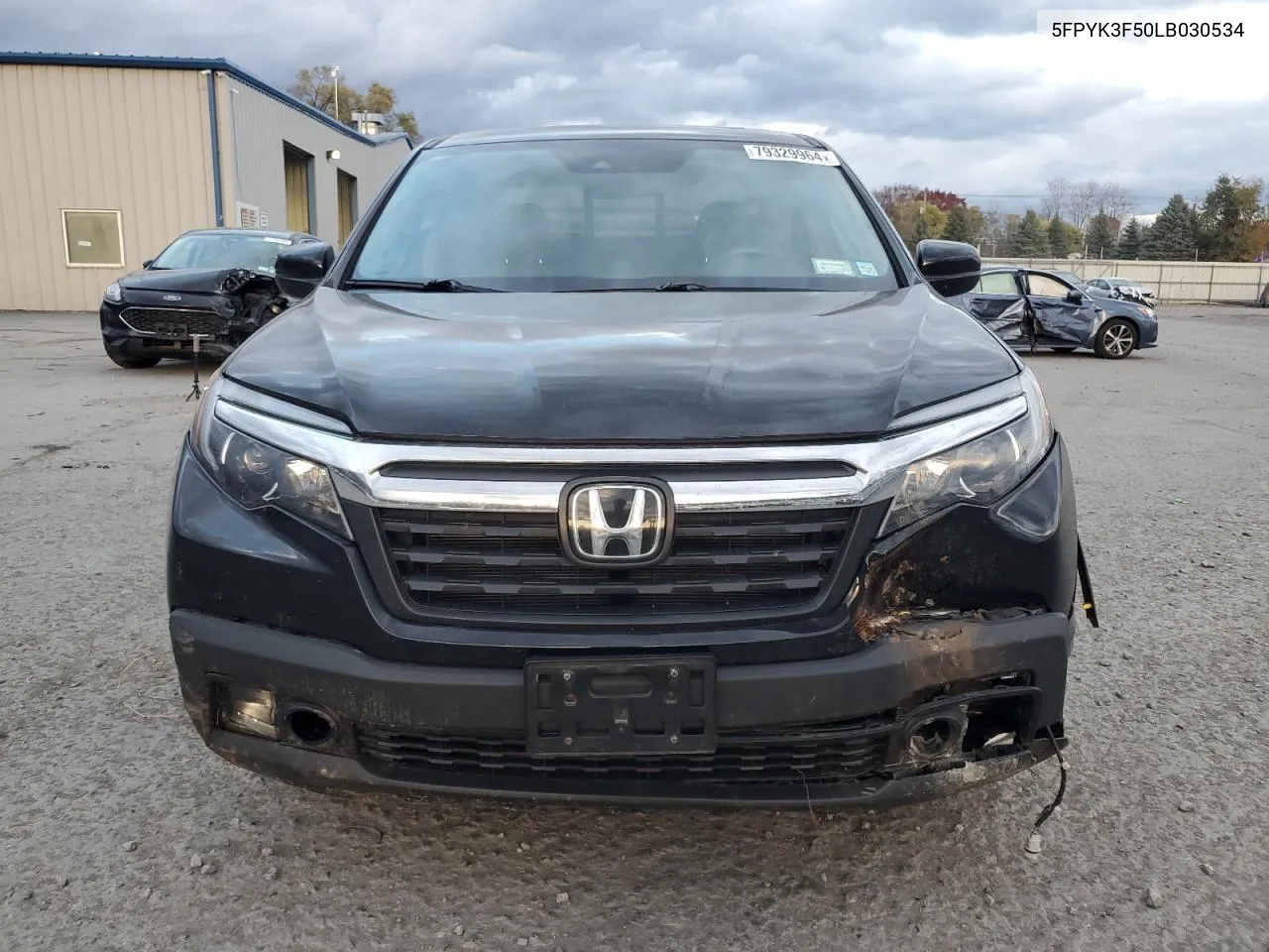 2020 Honda Ridgeline Rtl VIN: 5FPYK3F50LB030534 Lot: 79329964