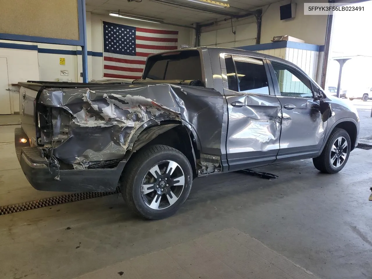 2020 Honda Ridgeline Rtl VIN: 5FPYK3F56LB023491 Lot: 79677844