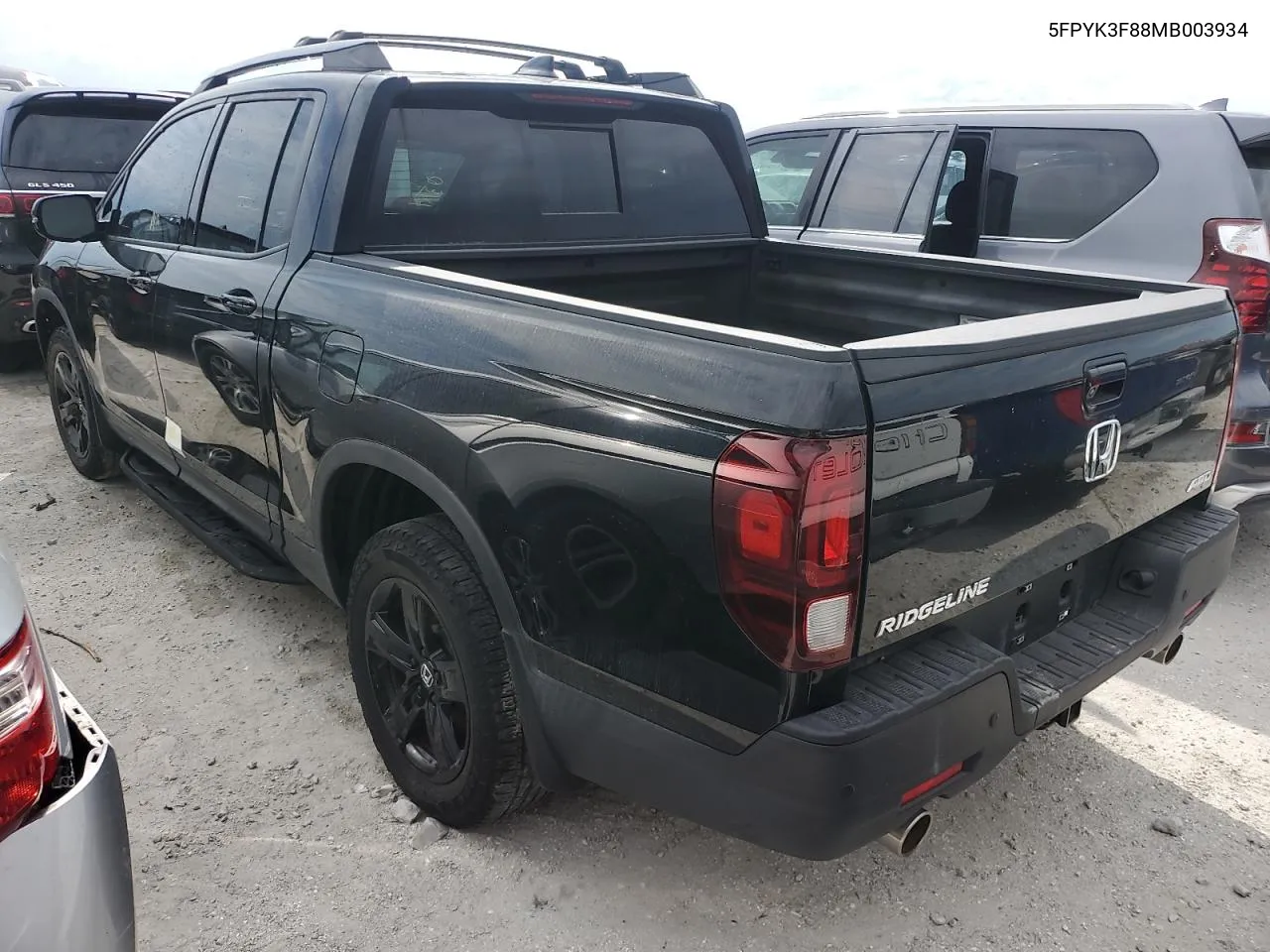 2021 Honda Ridgeline Black Edition VIN: 5FPYK3F88MB003934 Lot: 74580844