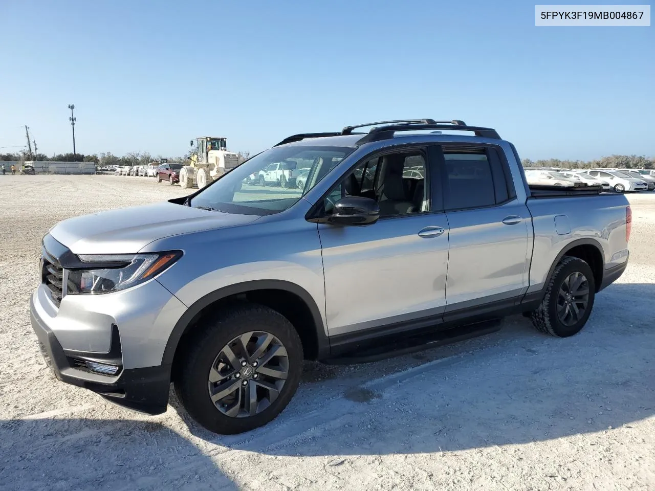 2021 Honda Ridgeline Sport VIN: 5FPYK3F19MB004867 Lot: 77344964