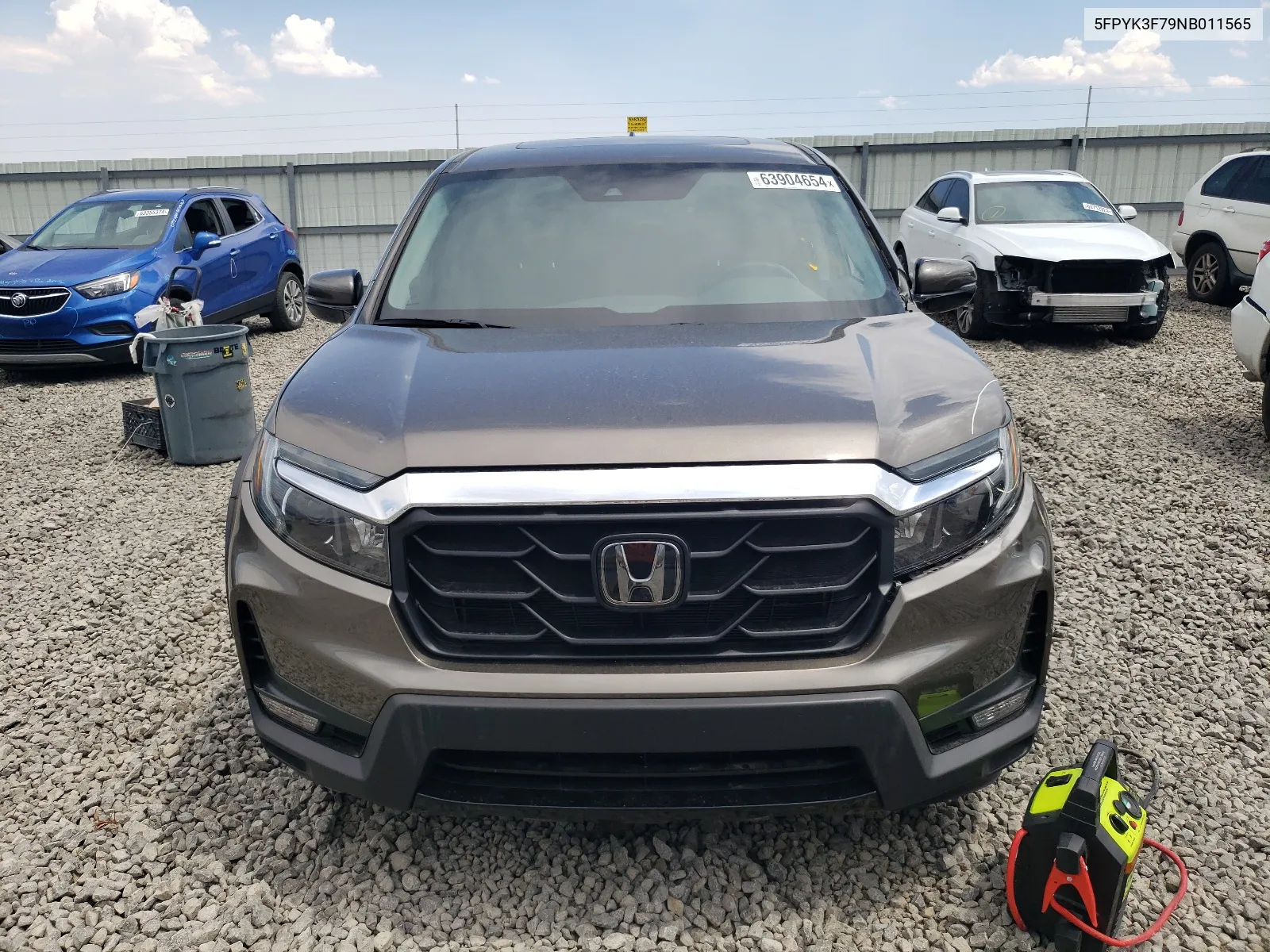 5FPYK3F79NB011565 2022 Honda Ridgeline Rtl