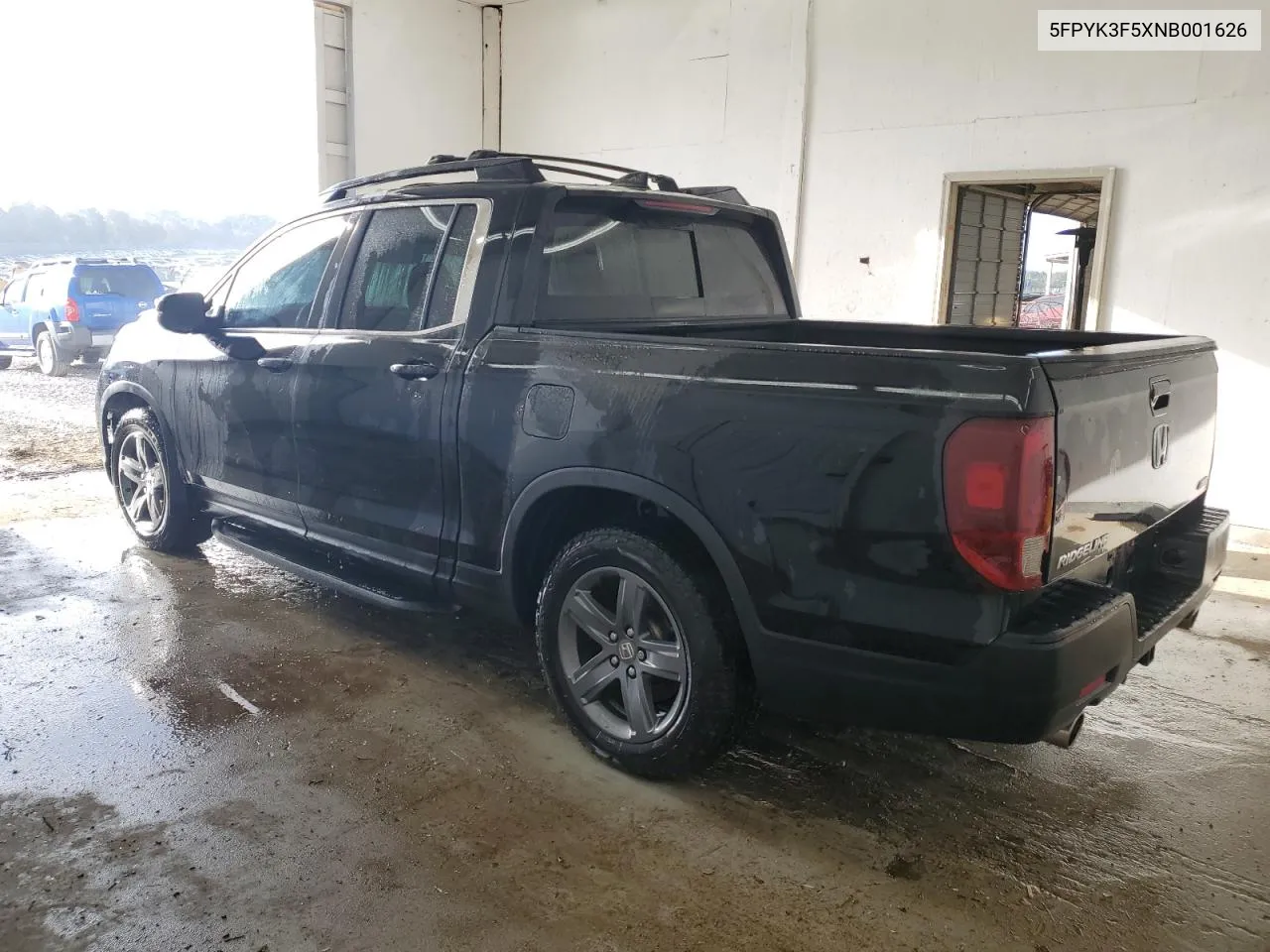 2022 Honda Ridgeline Rtl VIN: 5FPYK3F5XNB001626 Lot: 75877134